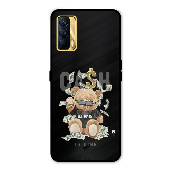 Billionaire Teddy Metal Back Case for Realme X7