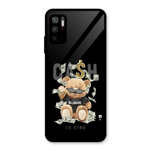 Billionaire Teddy Metal Back Case for Redmi Note 10T 5G