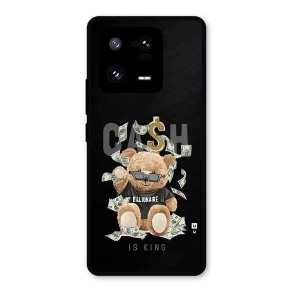 Billionaire Teddy Metal Back Case for Xiaomi 13 Pro