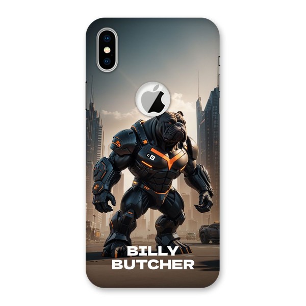 Billy Butcher Back Case for iPhone XS Logo Cut