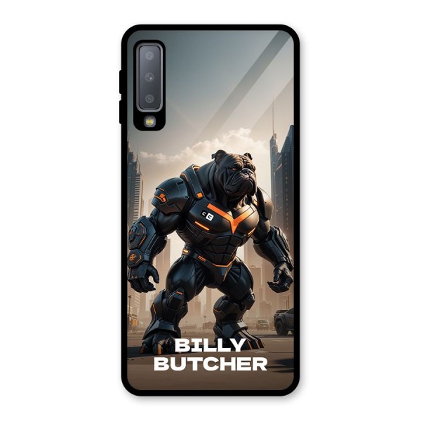 Billy Butcher Glass Back Case for Galaxy A7 (2018)