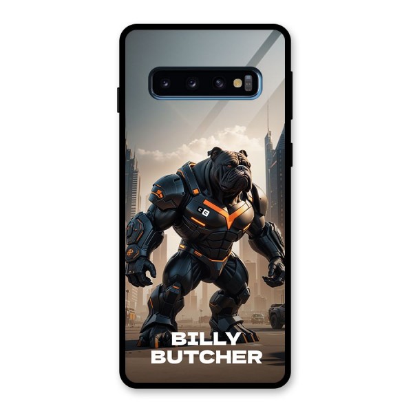 Billy Butcher Glass Back Case for Galaxy S10