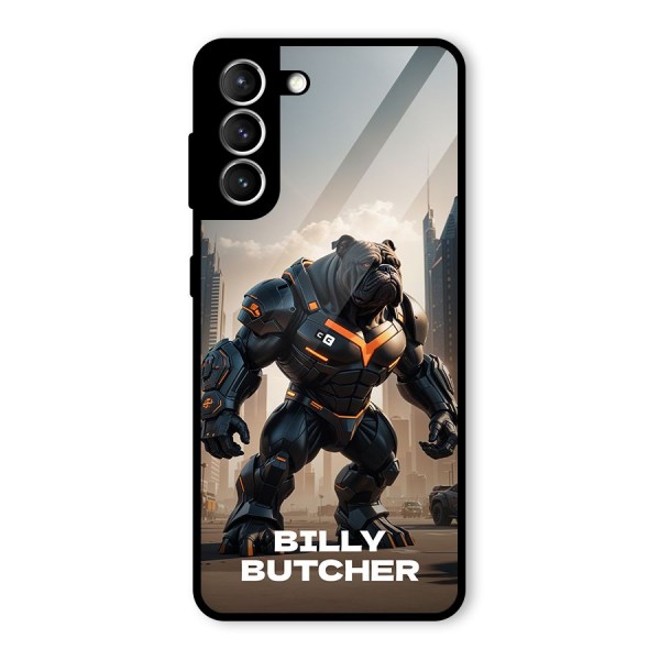 Billy Butcher Glass Back Case for Galaxy S21 5G