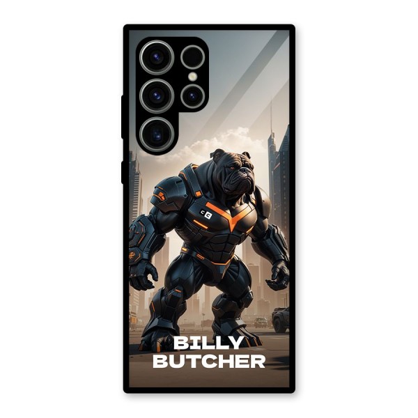 Billy Butcher Glass Back Case for Galaxy S23 Ultra