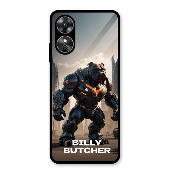 Billy Butcher Glass Back Case for Oppo A17