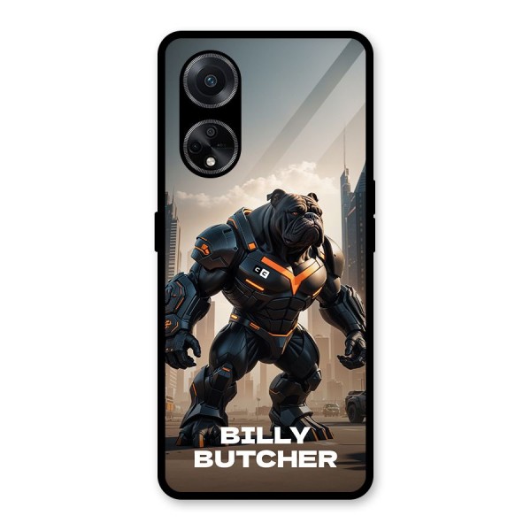 Billy Butcher Glass Back Case for Oppo F23