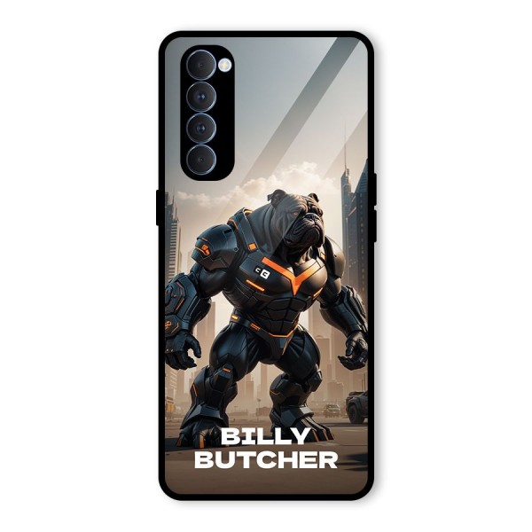 Billy Butcher Glass Back Case for Oppo Reno4 Pro