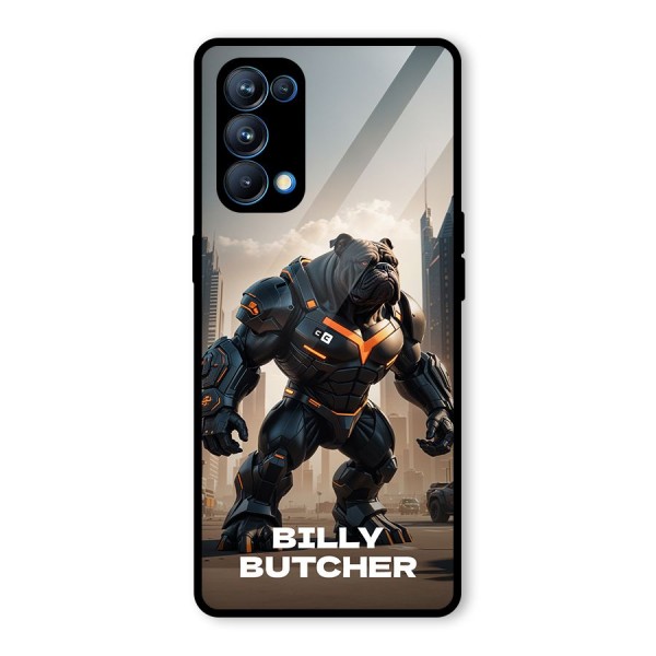 Billy Butcher Glass Back Case for Oppo Reno5 Pro 5G