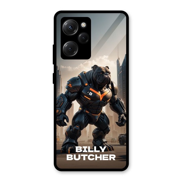 Billy Butcher Glass Back Case for Poco X5 Pro