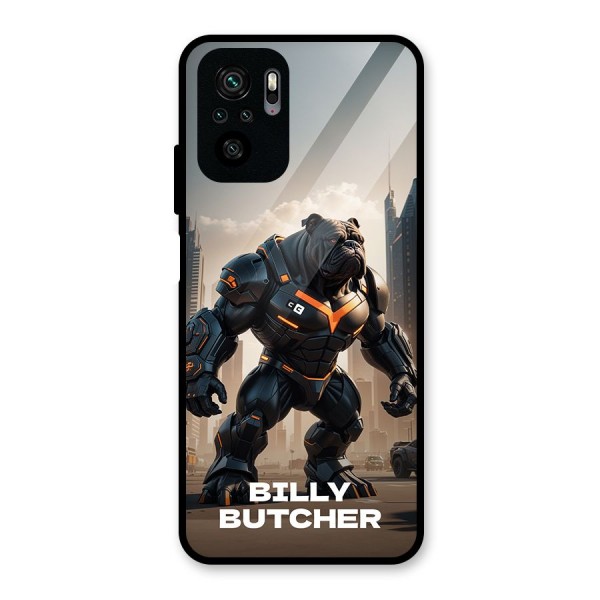 Billy Butcher Glass Back Case for Redmi Note 10S