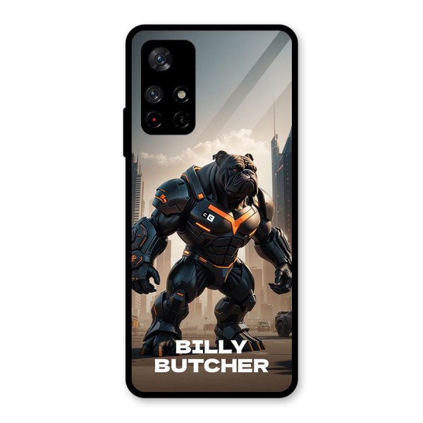 Billy Butcher Glass Back Case for Redmi Note 11T 5G