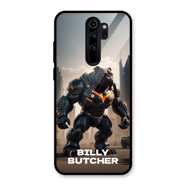 Billy Butcher Glass Back Case for Redmi Note 8 Pro