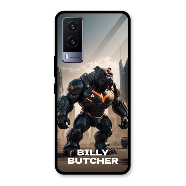 Billy Butcher Glass Back Case for Vivo V21e 5G