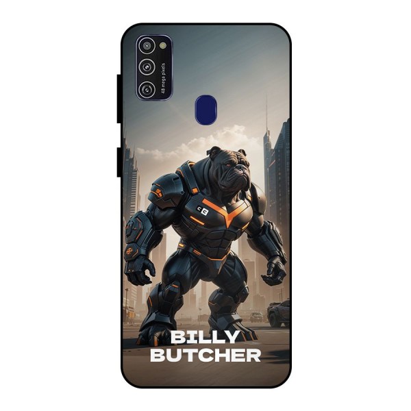 Billy Butcher Metal Back Case for Galaxy M21