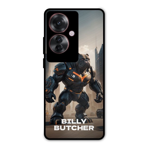 Billy Butcher Metal Back Case for Oppo F25 Pro