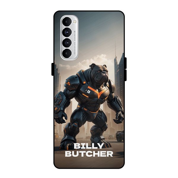 Billy Butcher Metal Back Case for Oppo Reno4 Pro