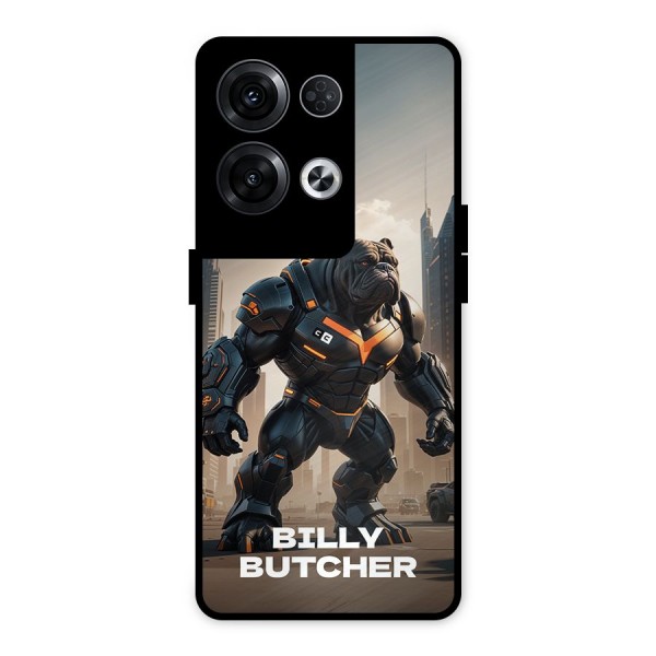 Billy Butcher Metal Back Case for Oppo Reno8 Pro 5G