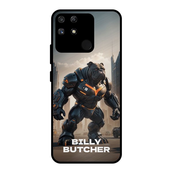 Billy Butcher Metal Back Case for Realme Narzo 50A