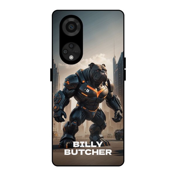 Billy Butcher Metal Back Case for Reno8 T 5G