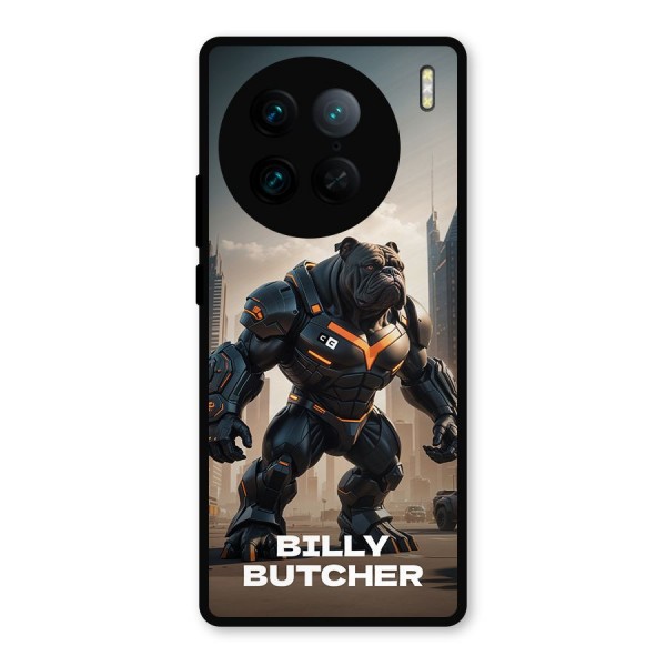 Billy Butcher Metal Back Case for Vivo X90 Pro