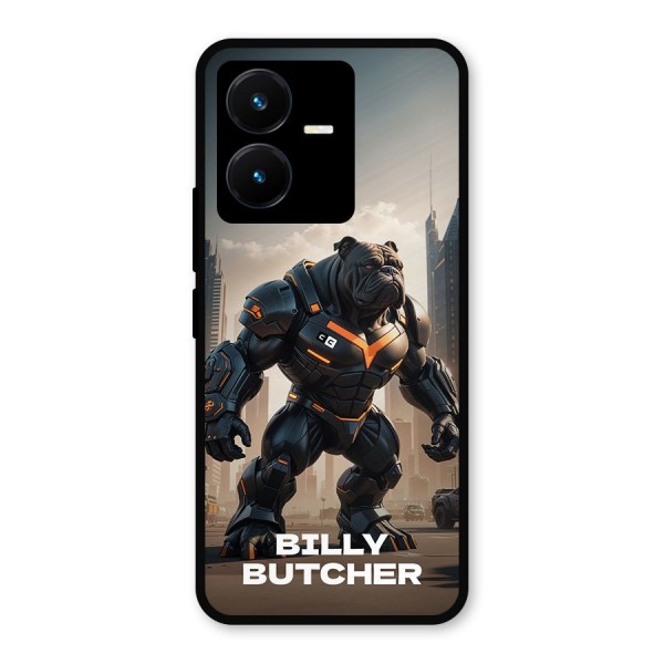 Billy Butcher Metal Back Case for Vivo Y22s