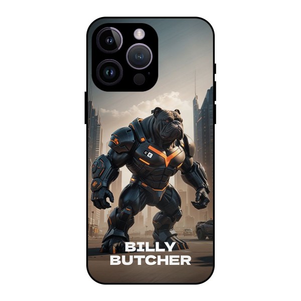 Billy Butcher Metal Back Case for iPhone 14 Pro Max