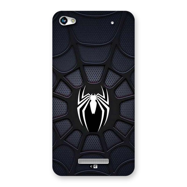 Black Web Back Case for Canvas Hue 2 A316