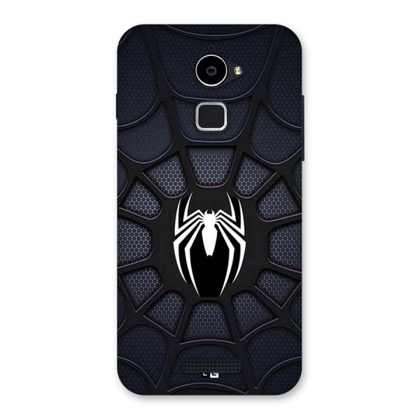 Black Web Back Case for Coolpad Note 3 Lite