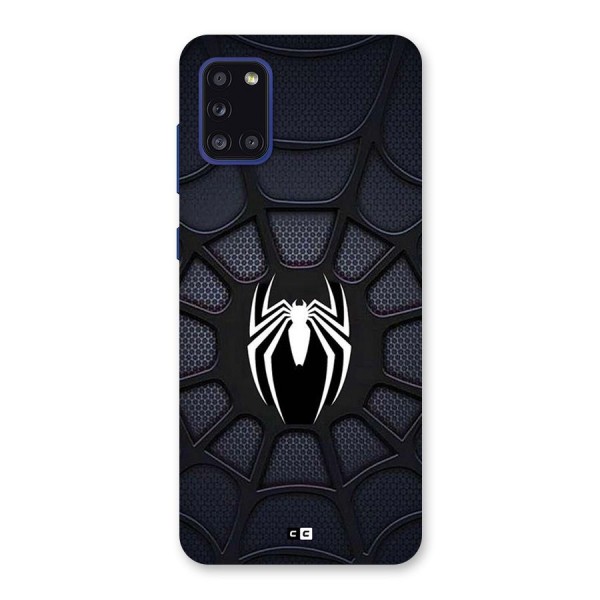 Black Web Back Case for Galaxy A31