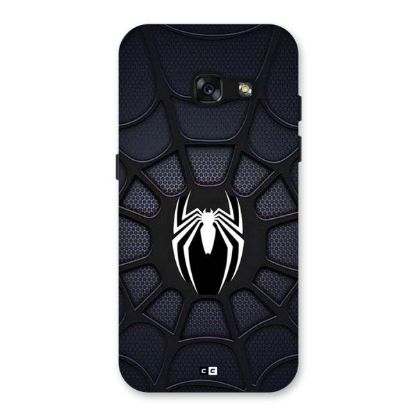 Black Web Back Case for Galaxy A3 (2017)