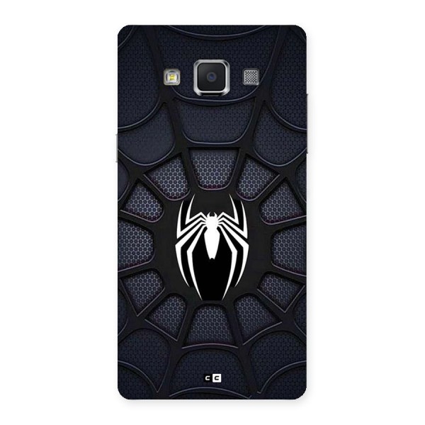 Black Web Back Case for Galaxy A5