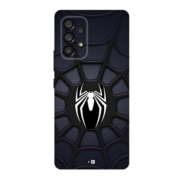 Black Web Back Case for Galaxy A53 5G