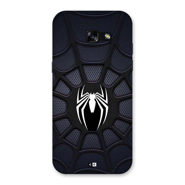 Black Web Back Case for Galaxy A5 2017