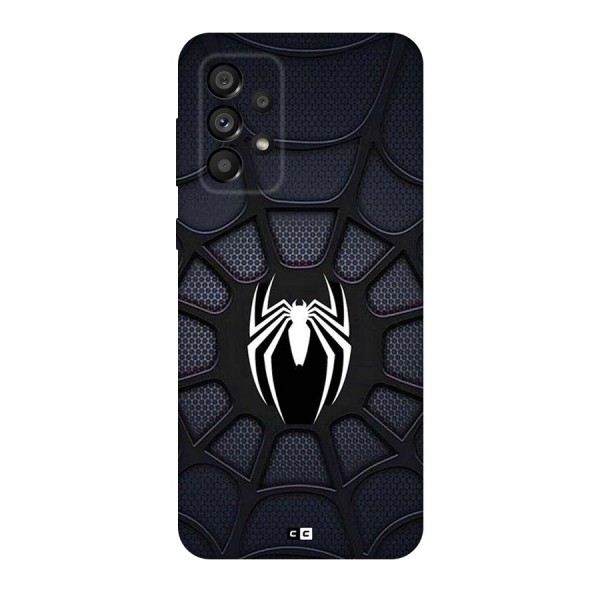 Black Web Back Case for Galaxy A73 5G