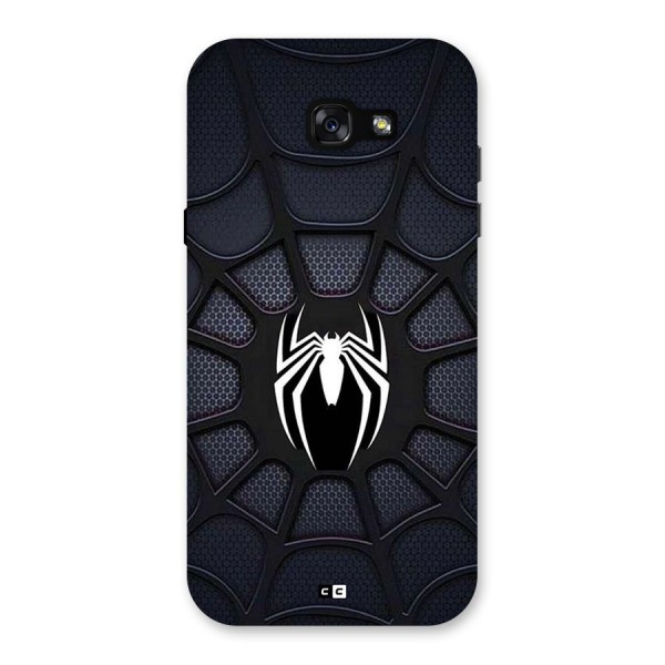 Black Web Back Case for Galaxy A7 (2017)