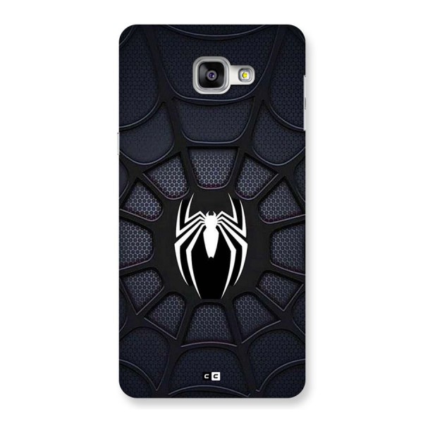 Black Web Back Case for Galaxy A9