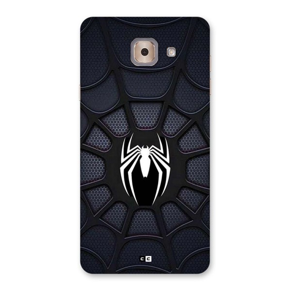 Black Web Back Case for Galaxy J7 Max