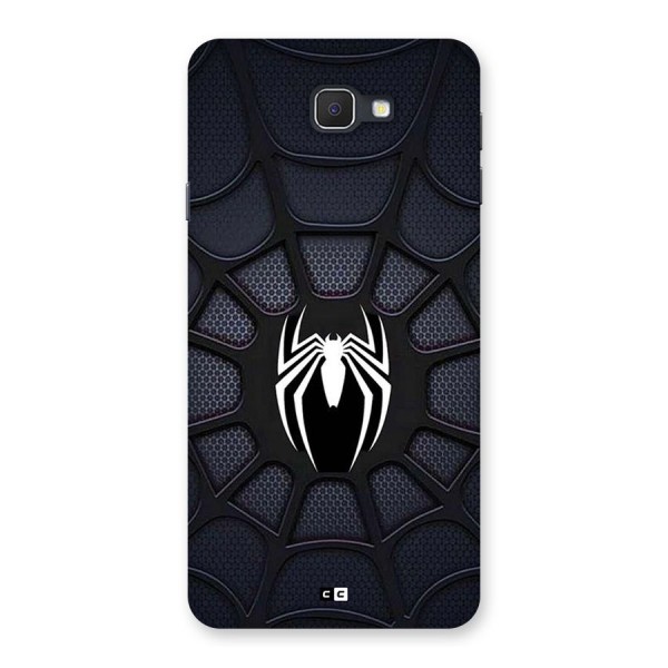 Black Web Back Case for Galaxy J7 Prime