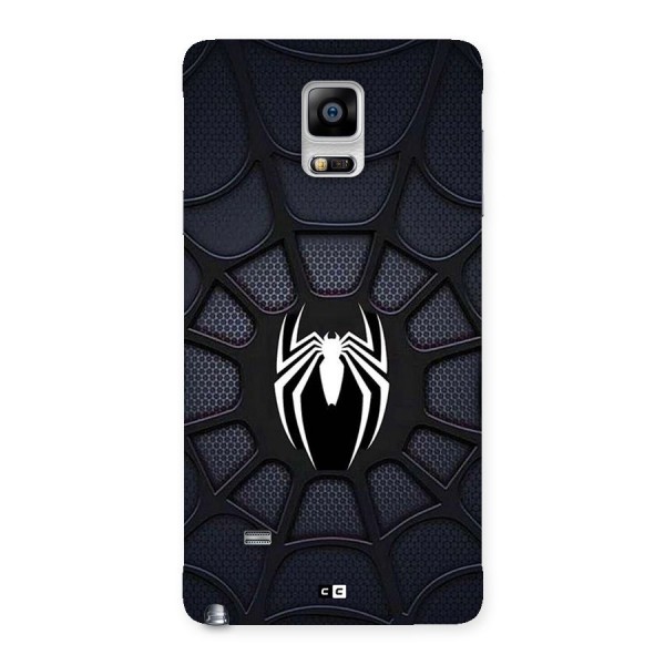 Black Web Back Case for Galaxy Note 4