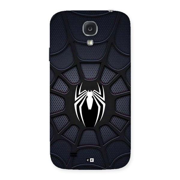 Black Web Back Case for Galaxy S4