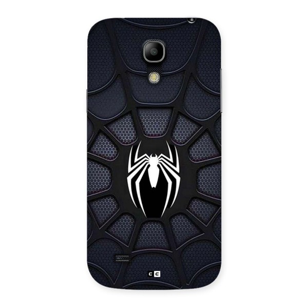 Black Web Back Case for Galaxy S4 Mini