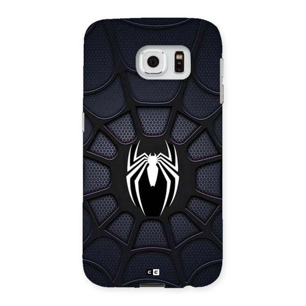 Black Web Back Case for Galaxy S6