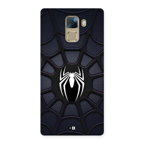 Black Web Back Case for Honor 7