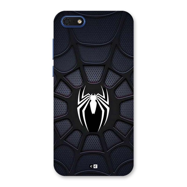 Black Web Back Case for Honor 7s