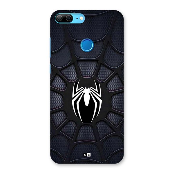 Black Web Back Case for Honor 9 Lite