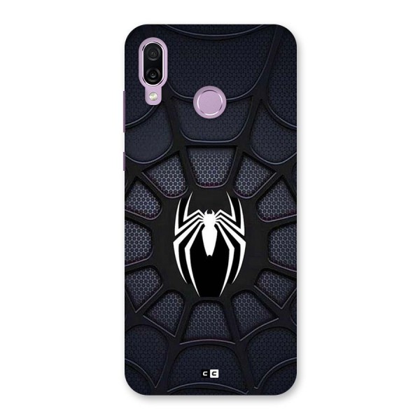 Black Web Back Case for Honor Play