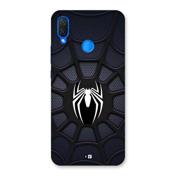 Black Web Back Case for Huawei Nova 3i