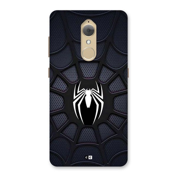 Black Web Back Case for Lenovo K8