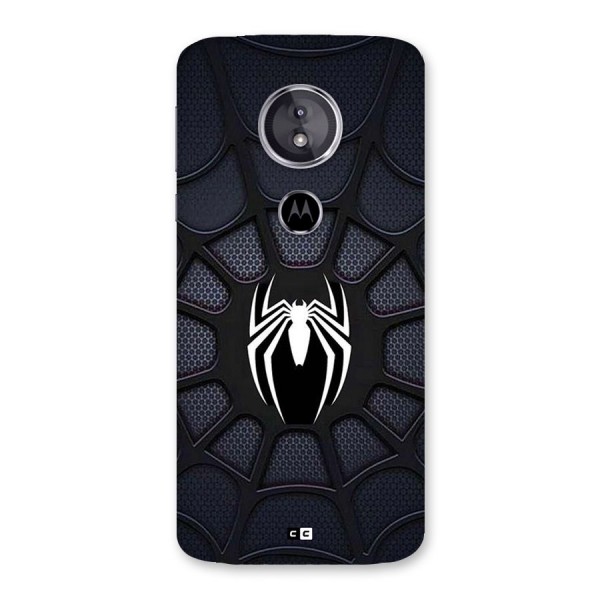 Black Web Back Case for Moto E5