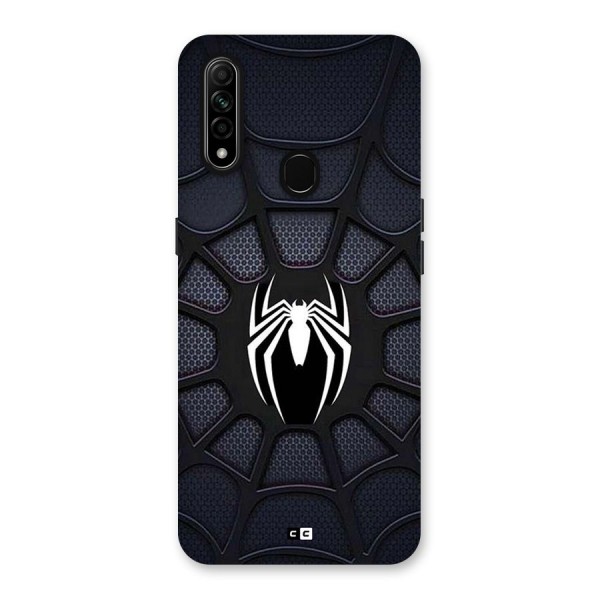 Black Web Back Case for Oppo A31